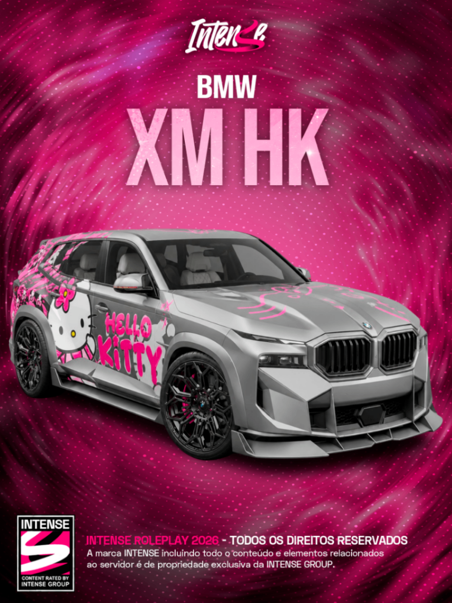 BMW XM HELLO KITTY